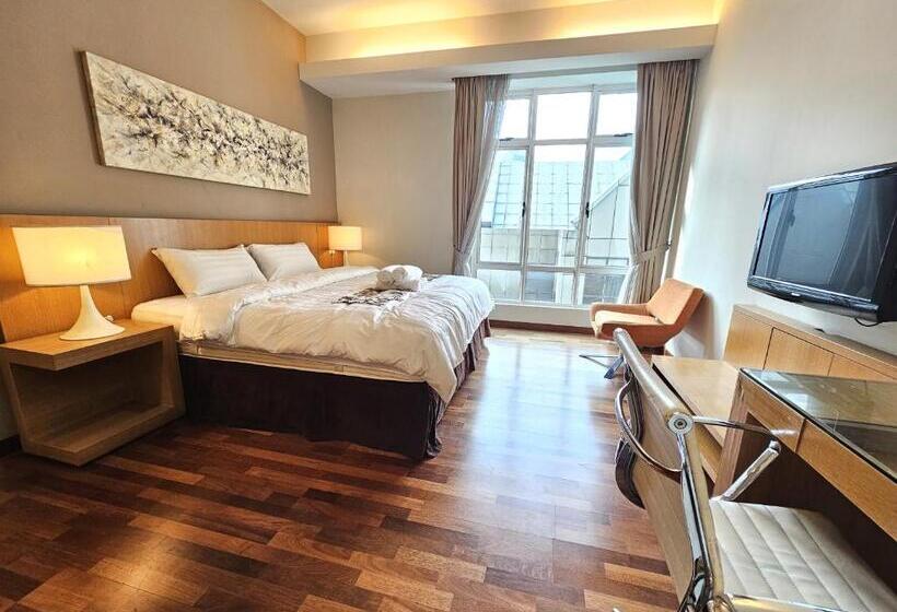 带大床的复式套间, Cormar Suites Serviced Apartment