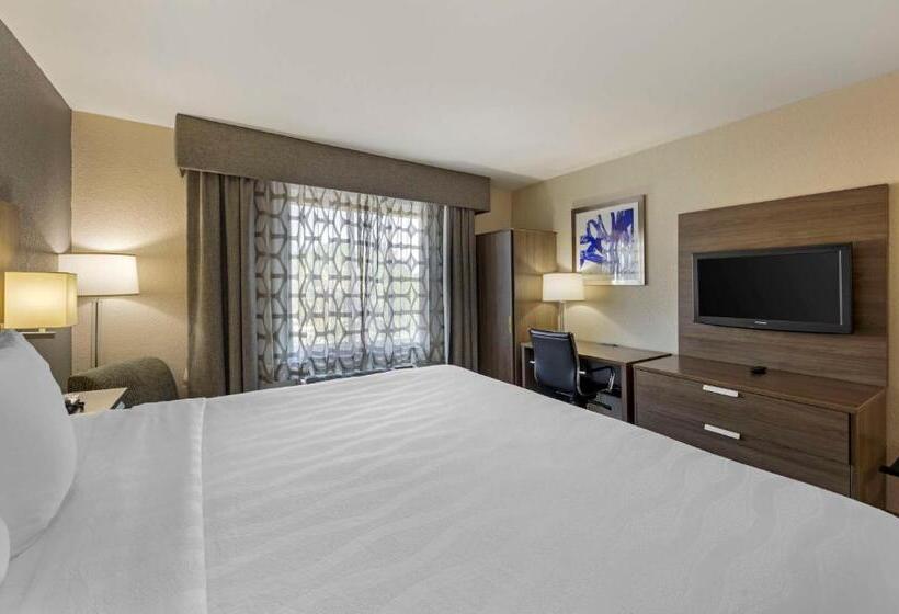 اتاق استاندارد با تخت بزرگ برای معلولان, Best Western Plus Nashville Airport Hotel   Bna