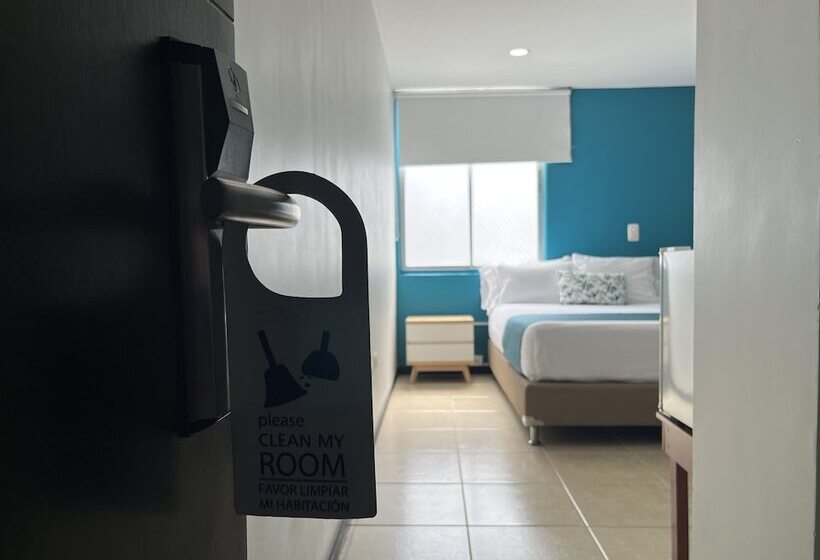 Номер Стандарт 2 Двуспальные Кровати, Greenview Medellin By St Hoteles