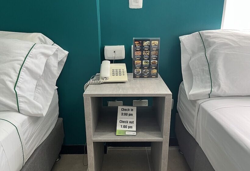 Номер Стандарт 2 Двуспальные Кровати, Greenview Medellin By St Hoteles