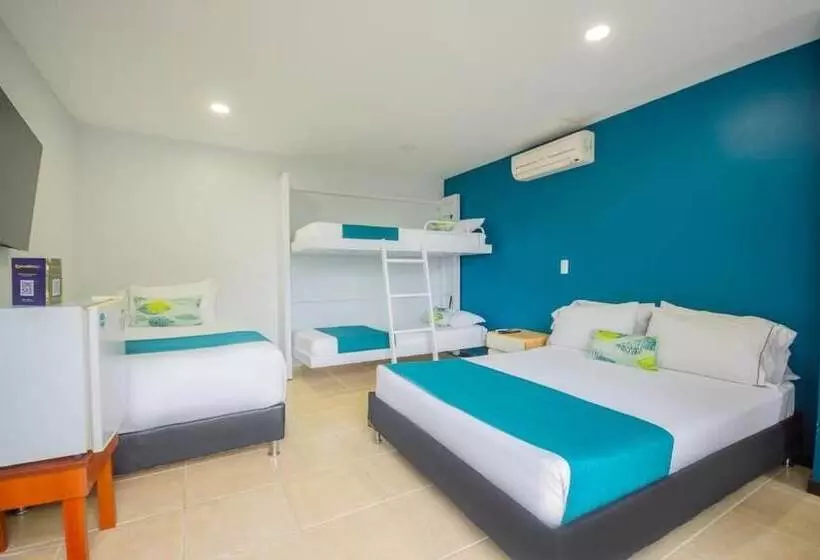 ファミリールーム, Greenview Medellin By St Hoteles