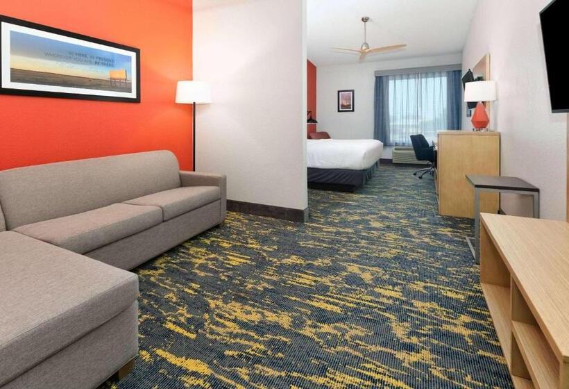 اتاق اجرایی با تخت بزرگ, La Quinta By Wyndham Dallas   Las Colinas
