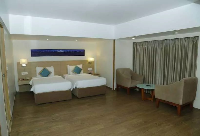 デラックスルーム, Sarovar Portico Rivera Ahmedabad