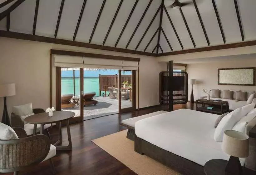 １ベッドルームのプレミアムビラ, Conrad Maldives Rangali Island