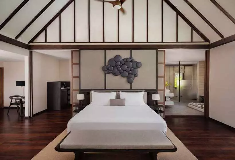 １ベッドルームのプレミアムビラ, Conrad Maldives Rangali Island