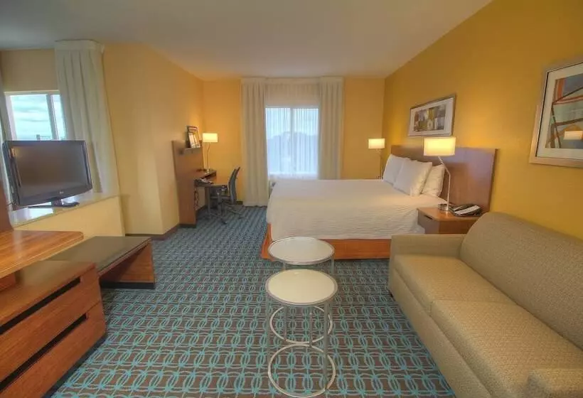 ダブルベッドスタンダードルーム, Fairfield Inn & Suites By Marriott Jupiter