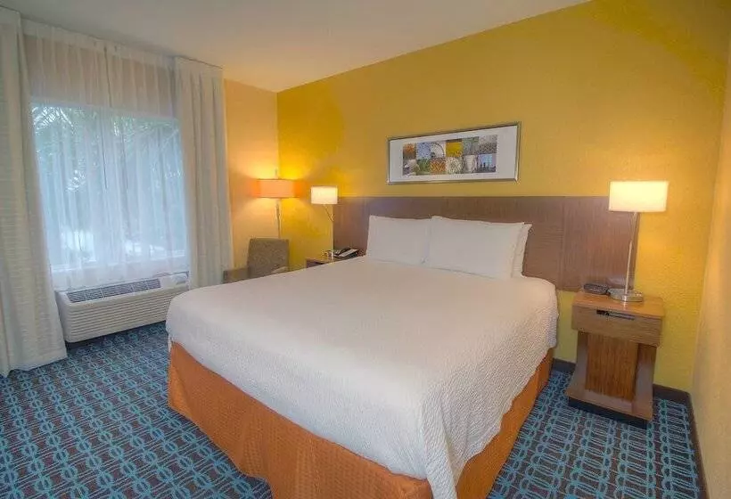 ダブルベッドスタンダードルーム, Fairfield Inn & Suites By Marriott Jupiter