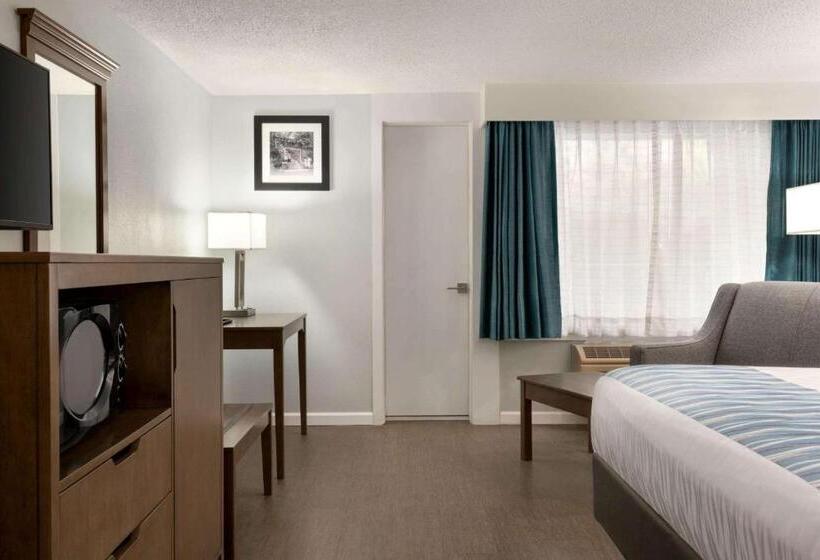 キングサイズベッドのスタンダードルーム, Gatlinburg River Inn