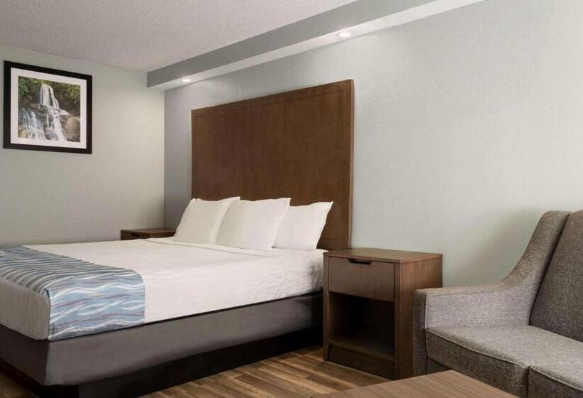 身障者適用キングサイズベッドルーム, Gatlinburg River Inn