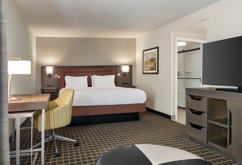 Escritório Estandar Cama Casal, Hampton Inn & Suites Greenville Downtown Riverplace