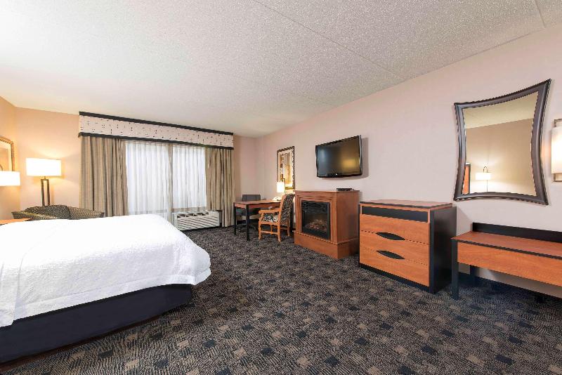 带大床的标准间, Hampton Inn And Suites Indianapolis Fishers