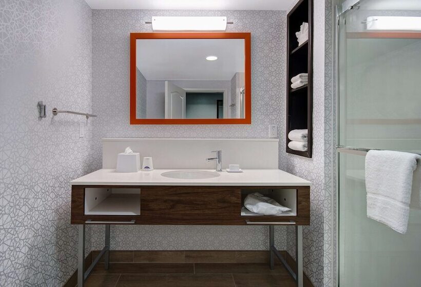 带2个双人床的标准工作室, Hampton Inn & Suites Yonkers