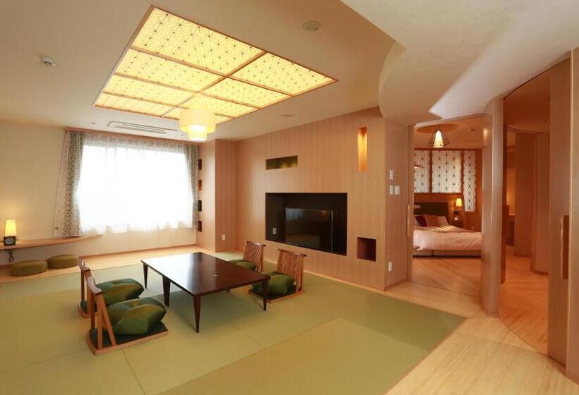 带按摩功能的小型套房, Honjin Hiranoya Kachoan