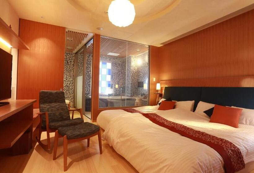 高级小型套房, Honjin Hiranoya Kachoan