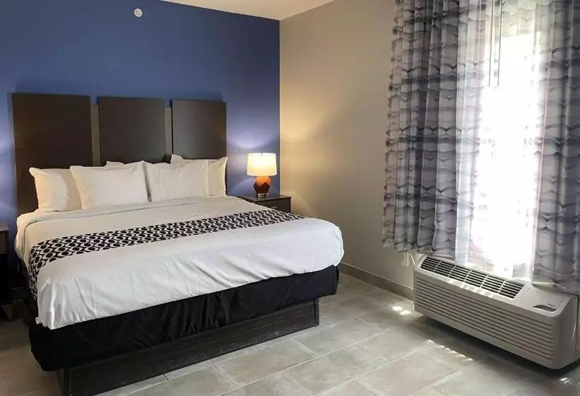 キングサイズベッドのデラックススイート, La Quinta Inn And Suites By Wyndham   Schertz