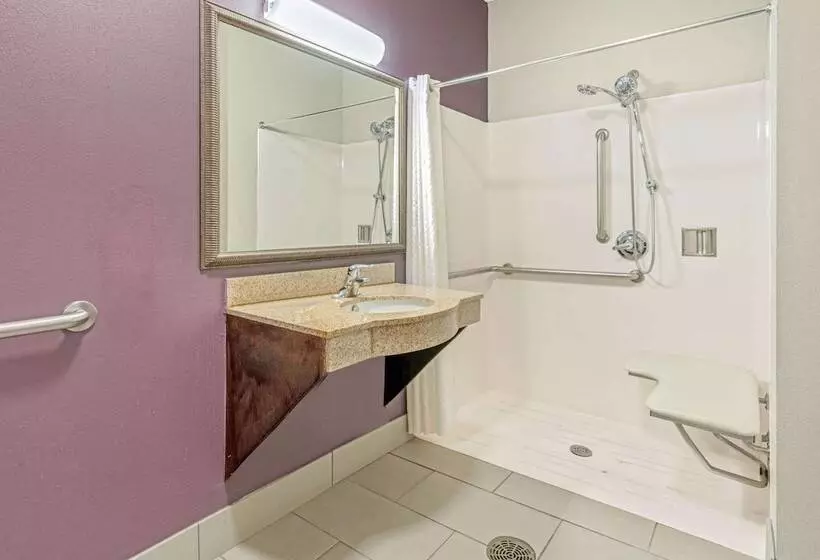 身障者適用ダブルベッド付きスタンダードルーム, La Quinta By Wyndham Oklahoma City Yukon