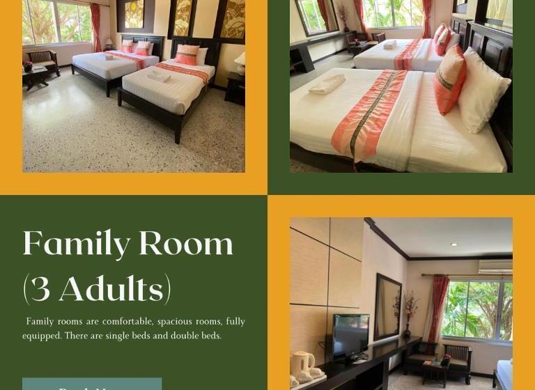 Семейный Номер, Lotus Paradise Resort   Sha Plus