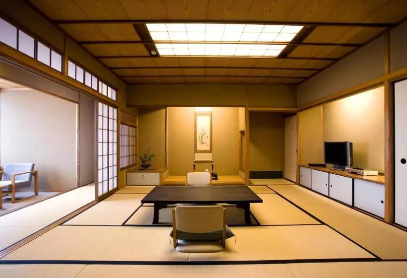 景色の見えるデラックスルーム, Miyajima Grand Hotel Arimoto