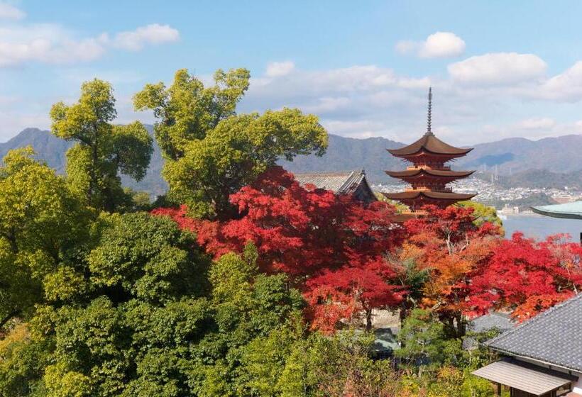 景色の見えるデラックスルーム, Miyajima Grand Hotel Arimoto
