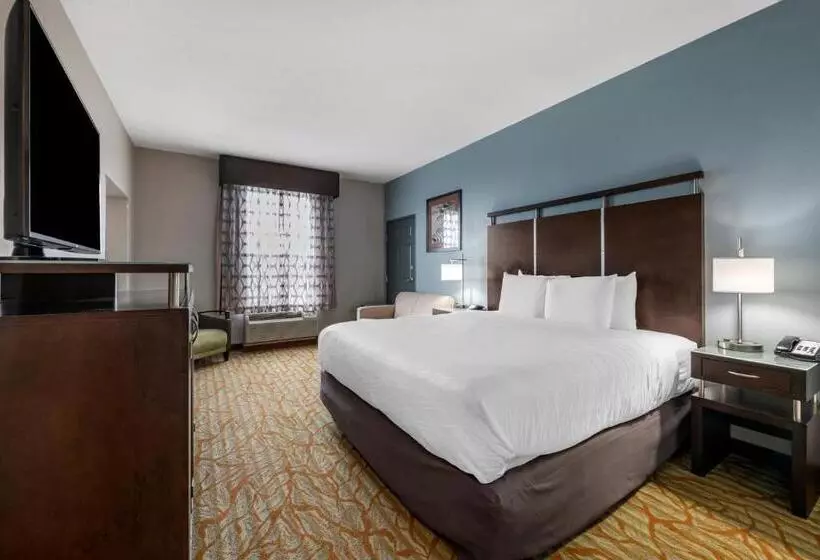 キングサイズベッドのスタンダードルーム, Best Western Plus Bradenton Gateway