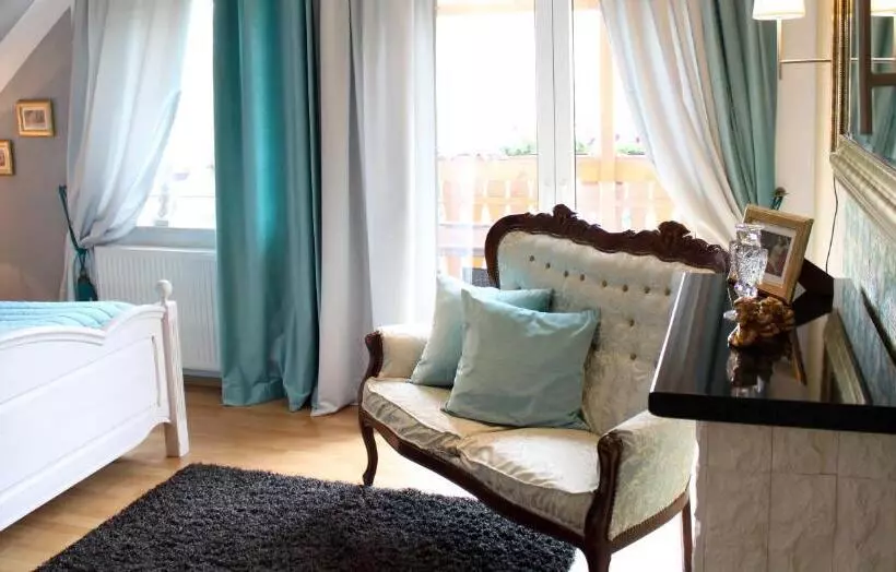 Huoneisto 1 Makuuhuone, Gästehaus Gebauer
