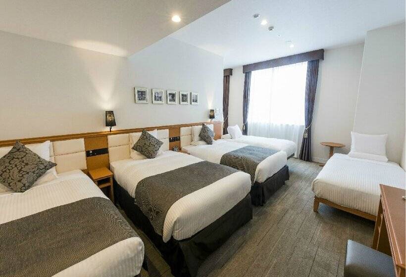 غرفة ديلوكس ثلاثية, Mystays Sapporo Aspen