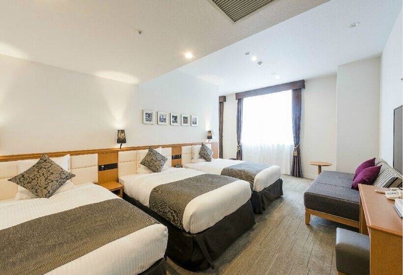غرفة ديلوكس ثلاثية, Mystays Sapporo Aspen