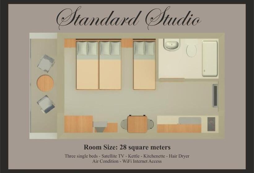 חדר סטודיו סטנדרד, Argiro Village