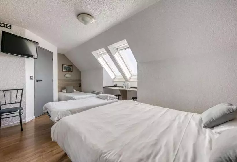 スタンダード４人部屋, Brit Hotel Iroise Brest
