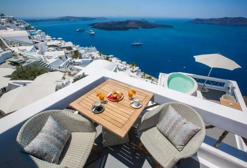 景色の見えるスイートルーム, Chic Hotel Santorini