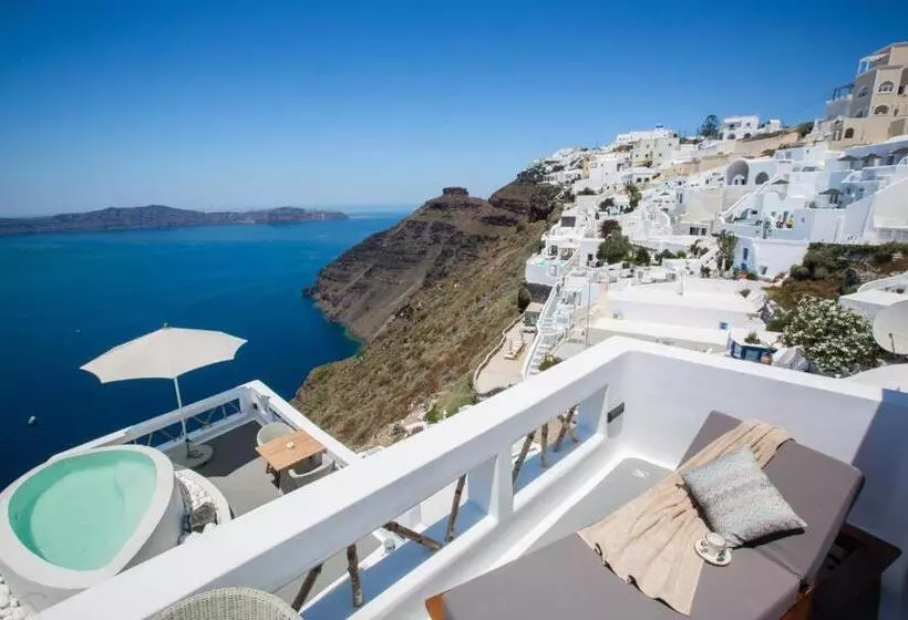 景色の見えるスイートルーム, Chic Hotel Santorini