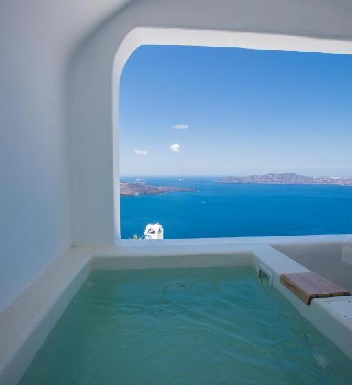 景色の見えるスイートルーム, Chic Hotel Santorini