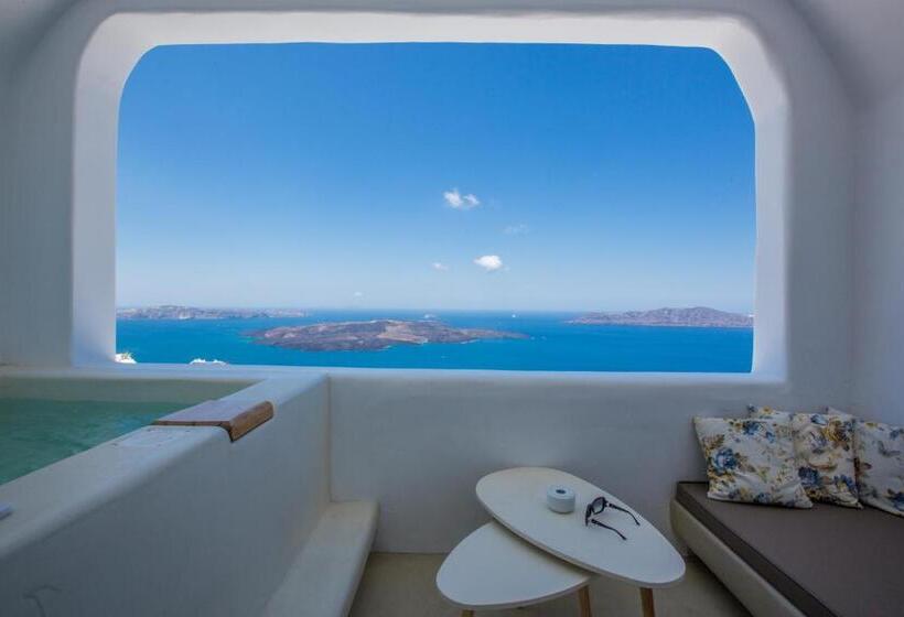 景色の見えるスイートルーム, Chic Hotel Santorini