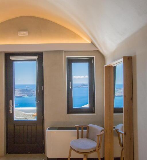 デラックススイート ビュー付き, Chic Hotel Santorini