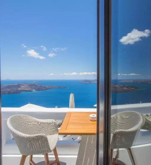 デラックススイート ビュー付き, Chic Hotel Santorini