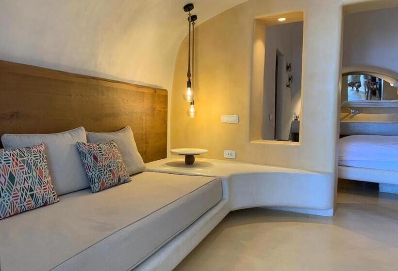 景色の見えるジュニアスイート, Chic Hotel Santorini