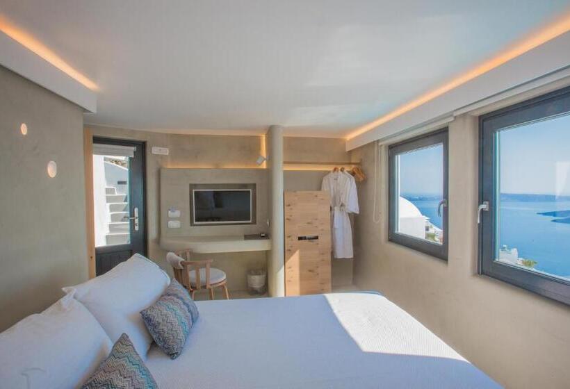 景色の見えるスイートルーム, Chic Hotel Santorini