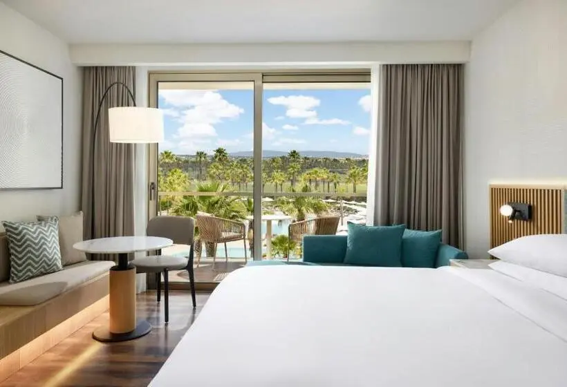 اتاق لوکس با تخت بزرگ, Algarve Marriott Salgados Golf Resort & Conference Center