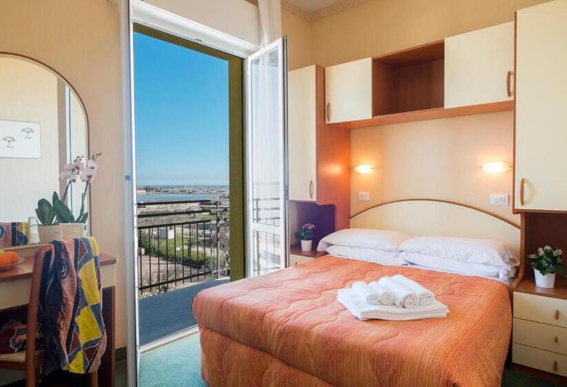 اتاق اساندارد با چشم‌انداز جانبی به دریا, Crosal