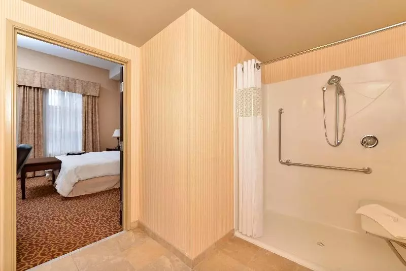 キングサイドベッドのスタンダードワンルーム, Hampton Inn & Suites By Hilton Edmonton Intl Airport