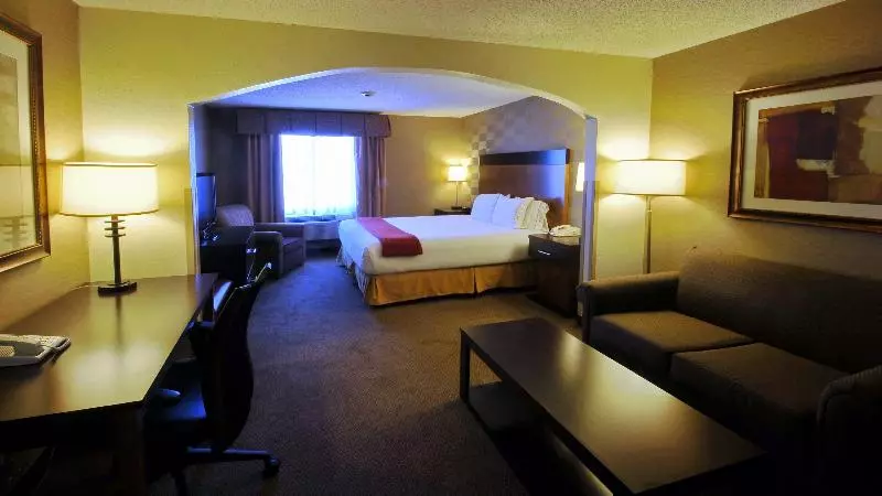 キングサイズベッドのスイートルーム, Holiday Inn Express Hotel & Suites Littleton, An Ihg
