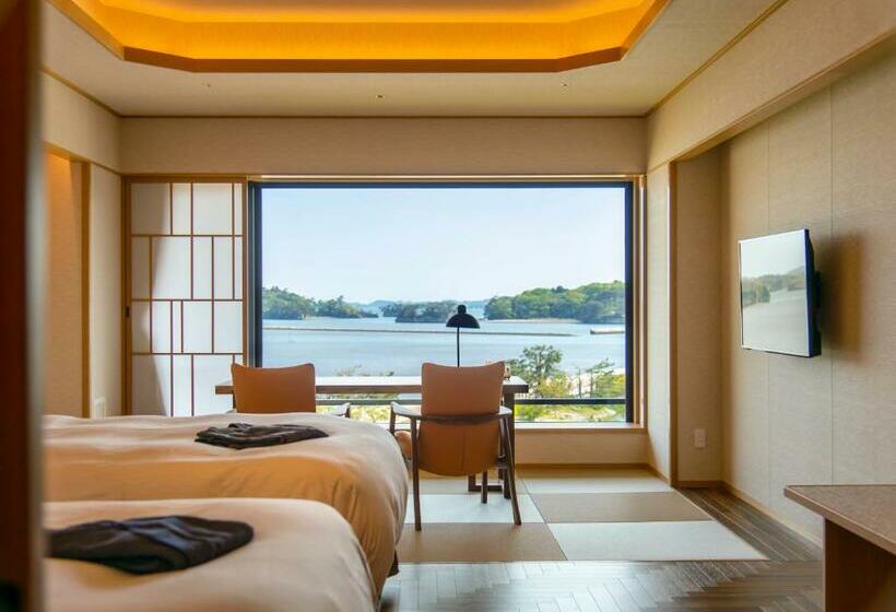 חדר דלוקס נוף לים, Matsushima Ichinobo