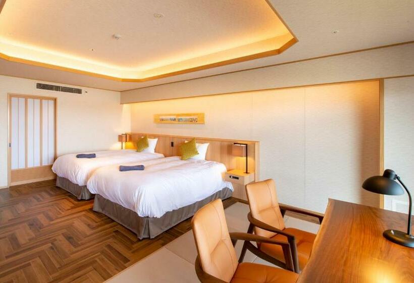 חדר דלוקס נוף לים, Matsushima Ichinobo