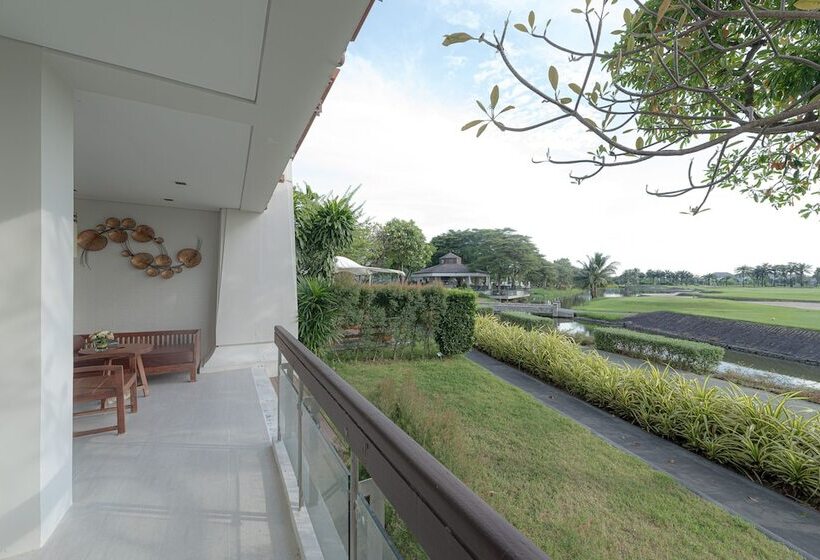 침실 2개 스위트, Summit Windmill Golf Suite Hotel At Suvarnabhumi