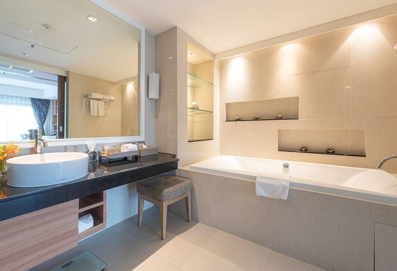 침실 2개 스위트, Summit Windmill Golf Suite Hotel At Suvarnabhumi