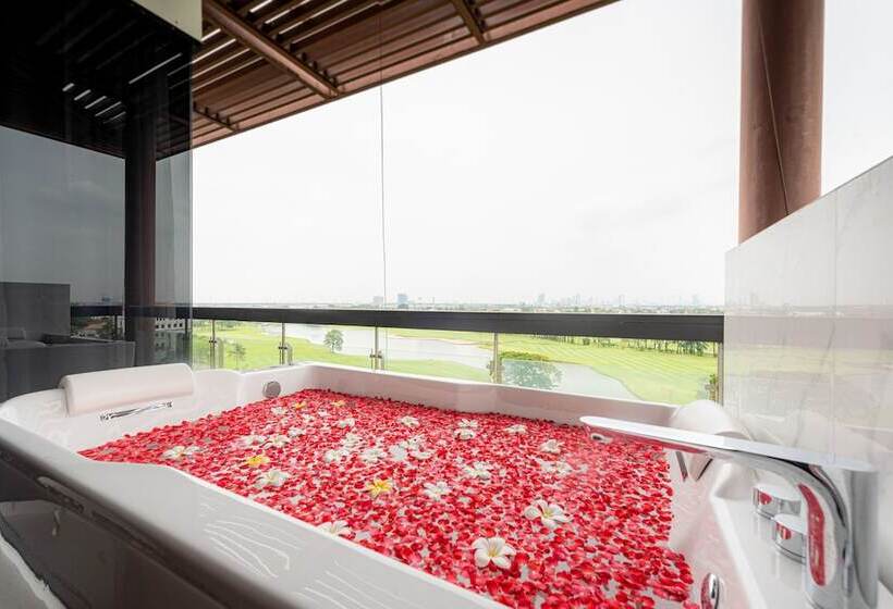 듀플렉스 스위트, Summit Windmill Golf Suite Hotel At Suvarnabhumi