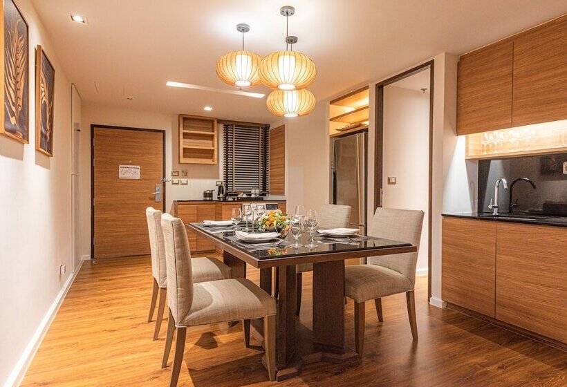 침실 2개 아파트, Summit Windmill Golf Suite Hotel At Suvarnabhumi