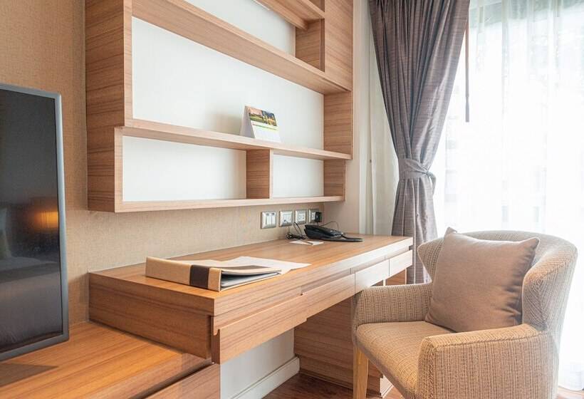 침실 2개 스위트, Summit Windmill Golf Suite Hotel At Suvarnabhumi