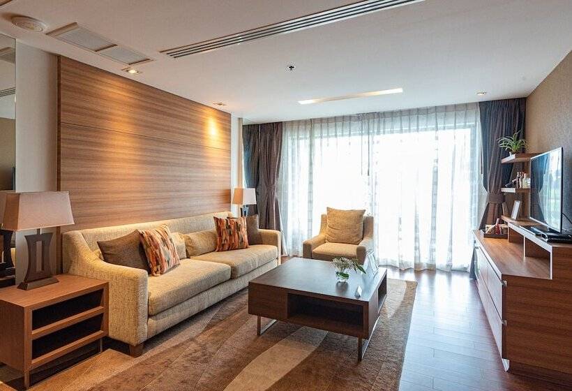 침실 2개 스위트, Summit Windmill Golf Suite Hotel At Suvarnabhumi