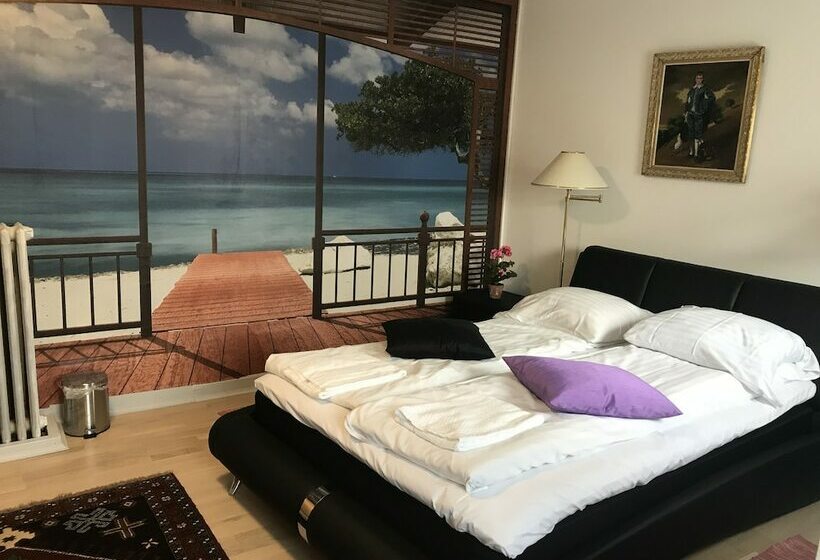 חדר סטנדרט חדר אמבטיה משותף, Pandekagehuset B&b